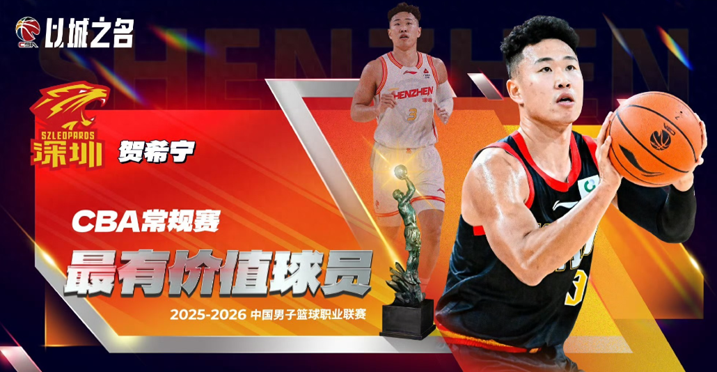 开云登录线上-CBA常规赛奖项公布：MVP实至名归！ DPoy首次破例 广东无一人入选